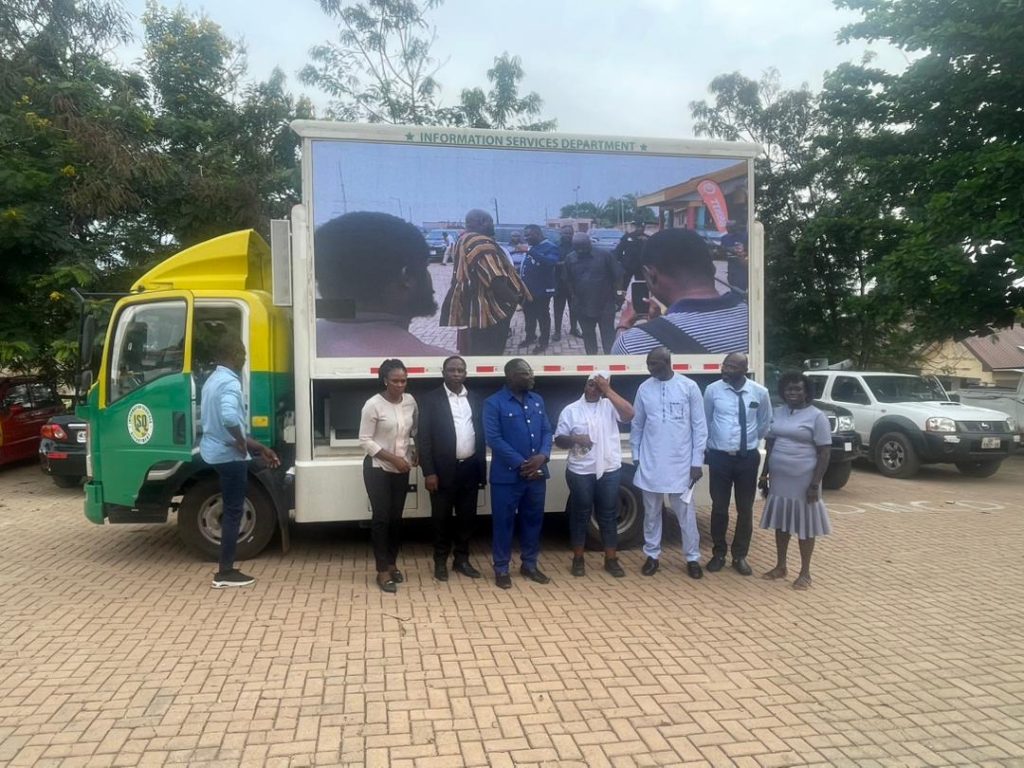 A Working Visit from the Director of Information Department for Ashanti Region.